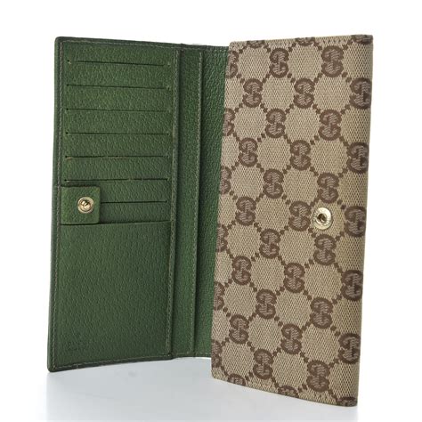 gucci wallet green color|green Gucci wallet replica.